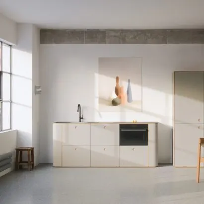 Neuvermoebelt lanceert modulaire Tiny Kitchen Green Line voor compacte keukens
