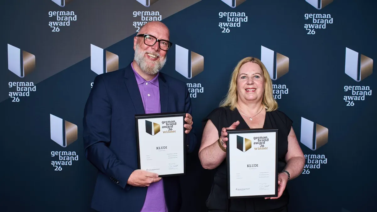 KLUDI wint twee prijzen bij German Brand Award 2026