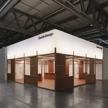 Beursstand QuadroDesign van Salone krijgt tweede leven als openbaar toilet in Zambia