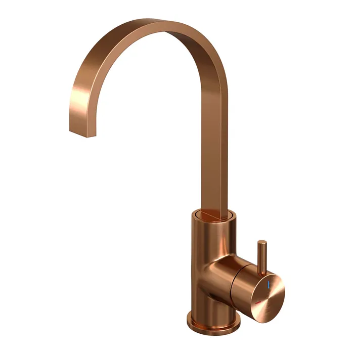 Edition Hoge Opbouw Wastafelkraan Model B - Platte Uitloop