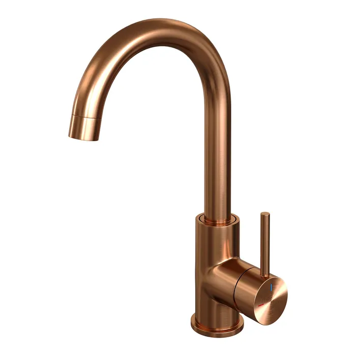Edition Hoge Opbouw Wastafelkraan Model A - Ronde Uitloop