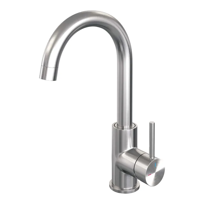 Edition Hoge Opbouw Wastafelkraan Model A - Ronde Uitloop